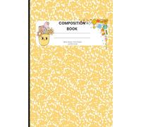 Ms. Lizzy's Composition Notebook: Pastel Yellow, 6 x 9in, Wide Ruled, 100 pages, For Back to School