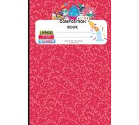 Ms. Lizzy's Wide Ruled Composition Notebook: Pastel Red Color, 100 sheets, 6 x 9 in - For Back to School, Students, Office, Note taking