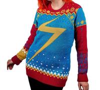 Ms Marvel Jumper for Women and Men Superhero Gift (Size: S)