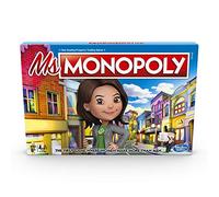 Hasbro Ms. Monopoly Board Game First Women Game More Than Men for Families Kids