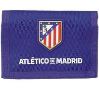 ms móvil shop Atlético de Madrid 25/26 Season Wallet with Velcro | Integrated Wallet and Card Holder | 3D Embossed Shield | Compact, Lightweight, Youth and Adult Use