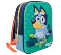 ms móvil shop Backpack Bluey 3D Relief measures 33x26cm Back to School School Supplies Unisex Children | Official Product Ludo Studio, green, M