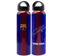 ms móvil shop Barcelona FC Aluminium Bottle 600 ml | LAMINE YAMAL Signature | Official Blaugrana Design | BPA Free | Sports Bottle Ideal for School, Training or Gift | Official FCB Product