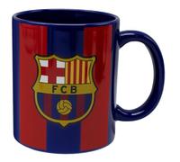 ms móvil shop Barcelona FC Escudo Blaugrana Ceramic Mug 325 ml Dishwasher and Microwave Safe for Coffee, Tea | Official Product
