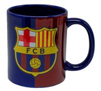 ms móvil shop Barcelona FC Escudo Blue Ceramic Breakfast Mug 325 ml Dishwasher and Microwave Safe for Coffee, Tea | Official Product