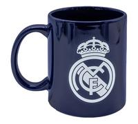 ms móvil shop Coffee Mug Real Madrid Porcelain Breakfast Blue Color Soft Shield 330ml - Dishwasher and Microwave Safe | Official Product