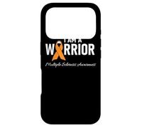 MS Multiple Sclerosis Awareness Orange Ribbon Men Women Case for iPhone 17 Pro