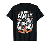 MS Multiple Sclerosis Awareness Orange Ribbon T-Shirt