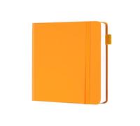 MS MY STATIONERY Bullet Dotted Journal Dot Grid Notebooks 140gsm Acid-Free Thick Paper 160 Pages Hard Cover Lay Flat Binding - 20 X 20 CM Journal (Japanese Kerria)