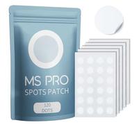 MS Pro Pimple Patches Hydrocolloid Acne Spot Treatment, Invisible Spot Dots for Face, Pimple Stickers for Breakouts, Zit Patches for Overnight Care, Fast Healing, Vegan & Cruelty-Free - 120Pcs