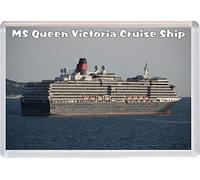 MS Queen Victoria Cruise Ship- Jumbo Fridge Magnet/Magnets BBSM2016