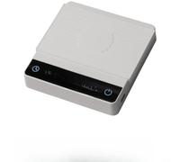 MS-R80 Digital Coffee Scale, 0.1g High-Precision Portable Scale with Timer & Tare Function, Rechargeable Multi-Unit Electronic Scale for Pour Over Espresso Brewing(White)