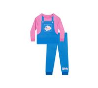 Ms. Rachel Girl's Dungarees Pyjamas in Blue | Size: 3-4 Years Ms. Rachel Blue 3-4 Years