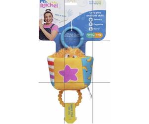 Ms Rachel Herbie Sensory Take Along Peek A Boo Toy ~ 3 Months +