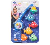 Ms. Rachel Official Counting Fishes Playset with 5 Floatable Toy Fish, Educational Toys & Toddler Toys for Girls & Boys Ages 2-3+ Years