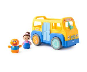 Ms. Rachel Official My First Learning Electronic School Bus with 2 Figures, Music & Sounds, Educational Toys & Toddler Toys for Girls & Boys Ages 1-3