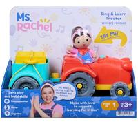 Ms. Rachel Official Sing & Learn Tractor Vehicle with Sounds, Prompts & Ms. Rachel Figure, Interactive Educational Toddler Toy for Kids Ages 1-3+ Years