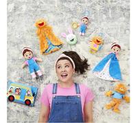 Ms. Rachel Official Tummy Time Activity Bus Folding Play Mat with Baby Mirror & Sensory Toys for Interactive Play Baby Learning Toys for Boys & Girls Ages 0-1+