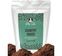 Ms. Tita - Country Roads, Dark Roast Ground Coffee, 250g - Strong Smoky Full-Bodied Blend - Smallholder Sourced from Central & South America - Small Batch Roasted, Premium Quality