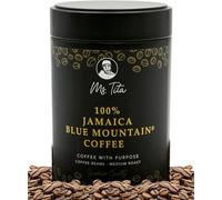 Ms. Tita Jamaica Blue Mountain Coffee Beans, 250g - JACRA Certified, Farmer-Owned, & Small-Batch Roasted - Mindfully Sourced Medium Roast Whole Beans