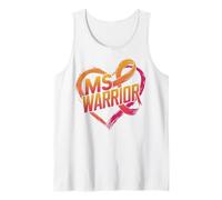 MS Warrior Heart Multiple Sclerosis Awareness Fighters Tank Top