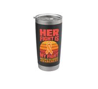 MS Wife Multiple Sclerosis Husband Support Stainless Steel Insulated Tumbler