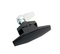 MS309-2 Black T Shape Handle Lock Equipment Telescopic Door Locks Telescopic Switch MS309-2 1Pcs