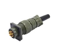 MS3102A MIL-C 5015 Military Specification Connector 18S-12 18S-8 18S-1 Socket MS3106A MS3108A Circular Connectors 1Pcs(Plug 3108 18-12S)