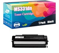MS331dn Toner Cartridge Compatible with Lexmark MS331dn MS431dn MX331adn MX431adn Printers, High-Yield Ideal for High-Volume Printing (Black)