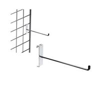 MS40014-10 x 8 Inch Single Gridwall Mesh Display Panel Hanging Hooks 200mm - Prong Gridwall Display