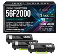 MS621dn MS622de Toner Cartridges 56F2000 for Lexmark MS321dn MS421dn