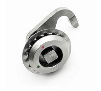 Ms705-4k Stainless Steel Hook and Tongue Lock Four Corner Left and Right Rotating Advertising Lock 1Pcs(Left)