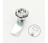 MS705 Steel Triangle Tongue Lock Electric Box Dustbin Lock Industrial Special Lock MS406 Cylinder Lock 1Pcs(Triangle Lock)