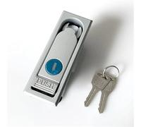 MS713 Zinc Alloy Electric Box Lock Electric Cabinet Lock Mechanical Plane Lock Universal Cabinet Lock 1Pcs(Silver-2pcs-Zinc)
