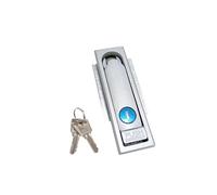 MS713 Zinc Alloy Electric Box Lock Electric Cabinet Lock Mechanical Plane Lock Universal Cabinet Lock 1Pcs(Silver-1pcs-Zinc)