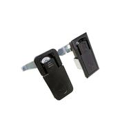 MS726-1 Zinc Alloy Plane BIack Cabinet Lock Industrial Distribution Box Mailbox Flat Cabinet Locks Adjustable Compression Lock 1Pcs(3pcs-Zinc-2)