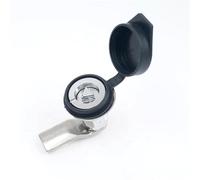 MS813 Zinc Alloy Metal Cabinet Lock Quarter Turn Cam Cylinder for Mechanical Drawer 1Pcs(Wood Door)