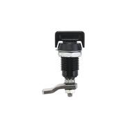 MS816-3S Telescopic Rotary Tongue Lock Electric Cabinet Door Switch Cabinet Distribution Box Door Lock Small Compression Type 1Pcs(Handle Type no Key)