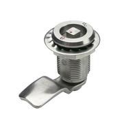 MS816-4 Lock Stainless Steel 304 Retractable Tongue Lock 7 * 7 Square Lock 1Pcs