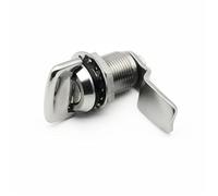 MS816 Triangle Four Corner 304 Stainless Steel Telescopic Adjustable Handle Tongue Distribution Box Distribution Cabinet Lock 1Pcs