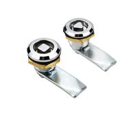 MS845 Cylinder Lock Industrial Chassis Equipment Triangle Tongue Lock Core 1Pcs(Black-Triangle)