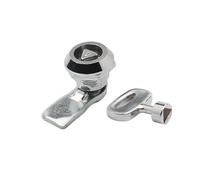 MS845 Triangular Cylinder Cam Lock Electrial Cabinet Cam Lock with Key 1Pcs(with Key)