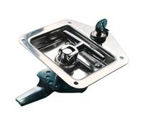 MS858 Stainless Steel Panel Lock T-Shaped RV Carriage Industrial Distribution Box 1Pcs