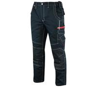 MS9 Mens Cargo Combat Multi Pockets Tactical Working Work Trouser Trousers Pants Jeans Black