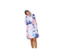 MS9 Women's Oversized Hoodie Wearable Blanket Hoodie Top With Sherpa Lining