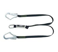 MSA 1.5M WEBBING TWIN LEG LANYARD