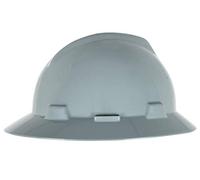 MSA 10058319 V-Gard Slotted Full-Brim Hard Hat