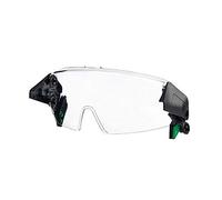 MSA 10194820 V-Gard H1 Half-Face Spectacle - Polycarbonate (PC), Clear Tint with Antifog/Antiscratch Coating, Contoured, Resists Impact & Splash Hazards, Durable & Replaceable Hard Hat Accessory