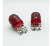 MSA 2 x 580 Red W21/5W 7443 Capless T20 Brake Stop Tail Light Bulb 380W 12v 21/5w