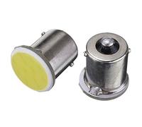 MSA Car 1156 BA15S 382 P21W 12 COB SMD LED 2W X2 Turn Tail Backup Reverse Light Bulb UK (Bright White)